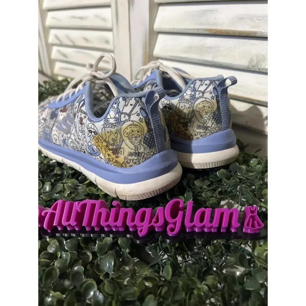 Skechers Comfort Flex happy trails cartoon animal print 10 - Picture 4 of 8